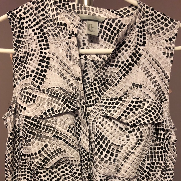 H&M sleeveless printed dress - Picture 3 of 8